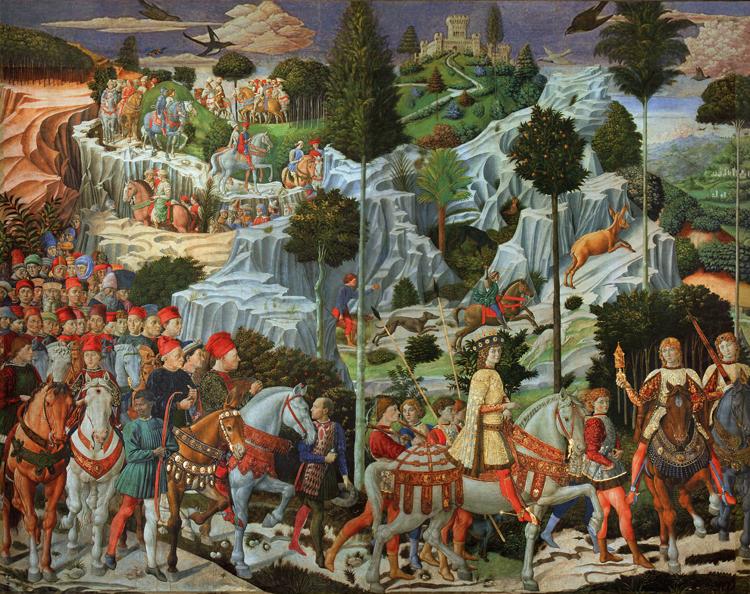 Procession of the Magi (mk08), Benozzo Gozzoli